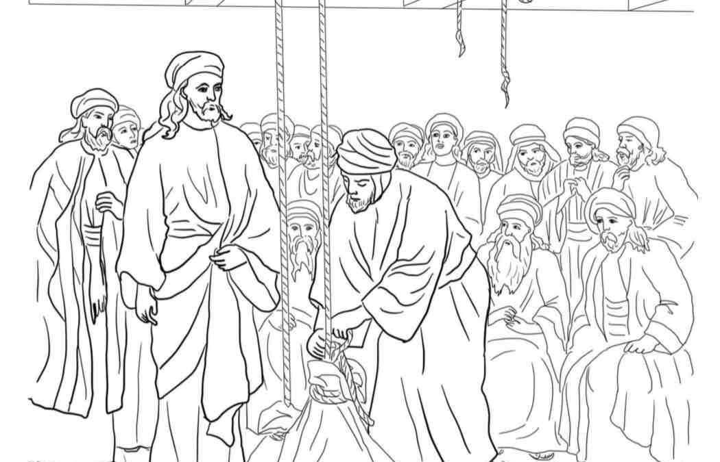 Jesus Forgives and Heals a Paralyzed Man 3