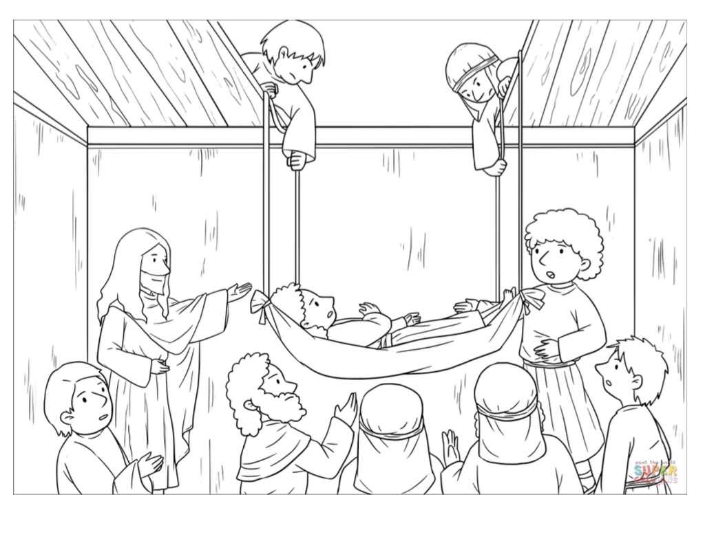 Jesus Forgives and Heals a Paralyzed Man 2