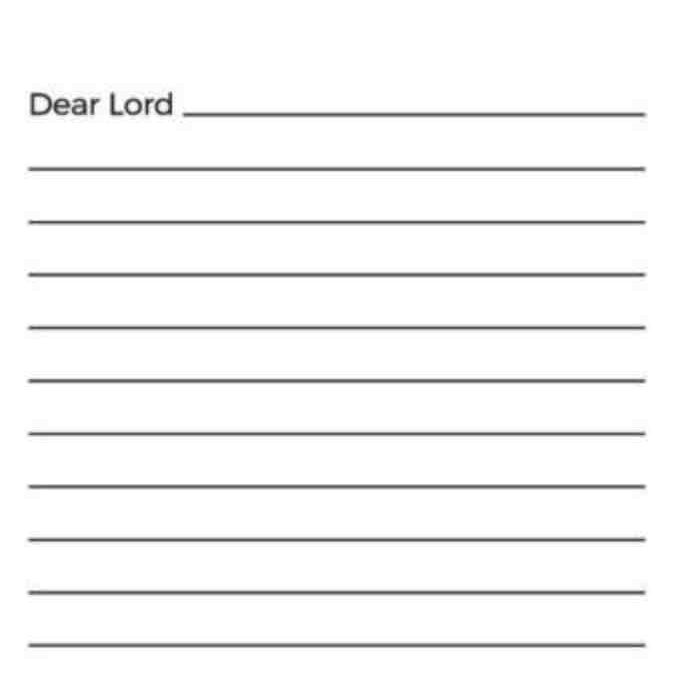 21 Days of Prayer – Prayer Card